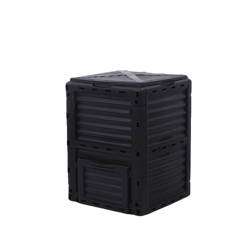 Compost Bin - 300L Großer Outdoor-Kompostbehälter, Garten-Komposter für Küchenabfälle