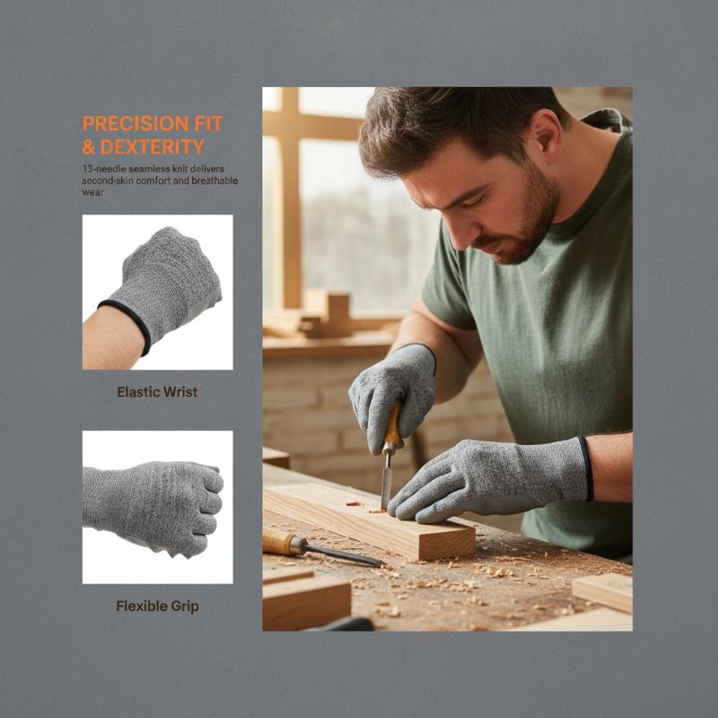 Garden Gloves - 1 Paar hochfeste, schnittfeste Sicherheitshandschuhe, ein