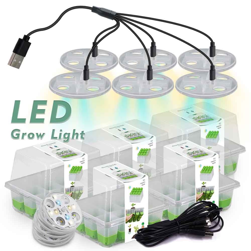 Indoor Herb Garden - LED wachsen Licht Sämling Starter Tray