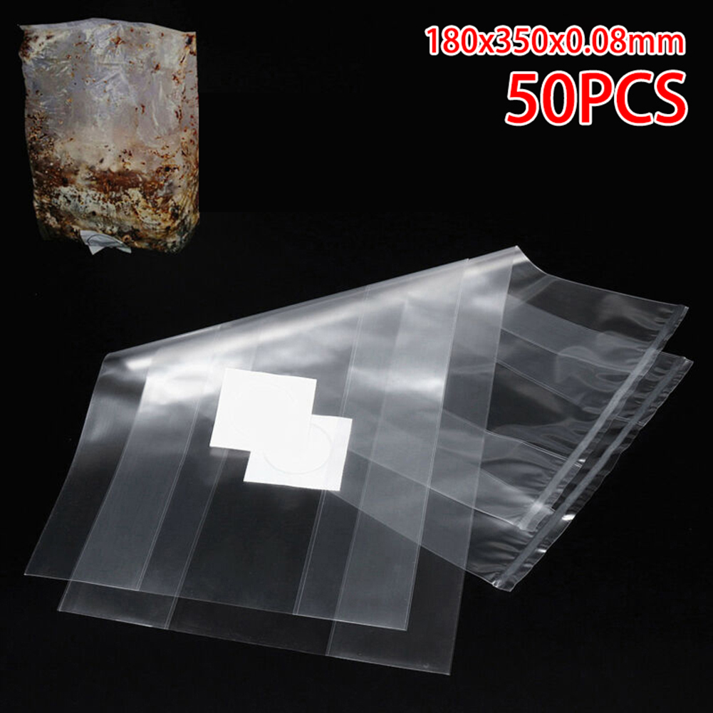 Grow Bag - Effizienzsteigernde Pilzzuchtbeutel, 50er-Pack, aus vorsiegelbarem und