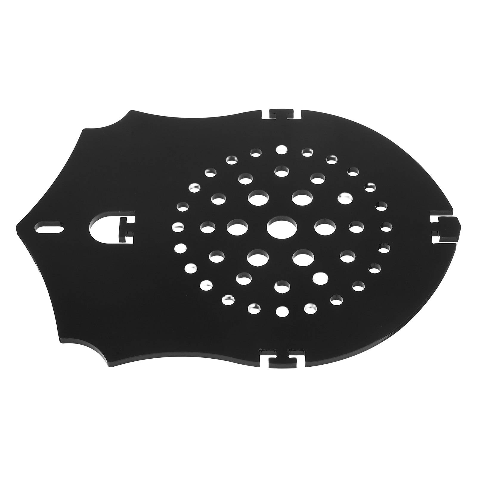 Vertical Planter - Mattierte Schwarze Acryl-Hirschhorn-Farn-Montageplatte – Vertikaler Wandpflanzentopf