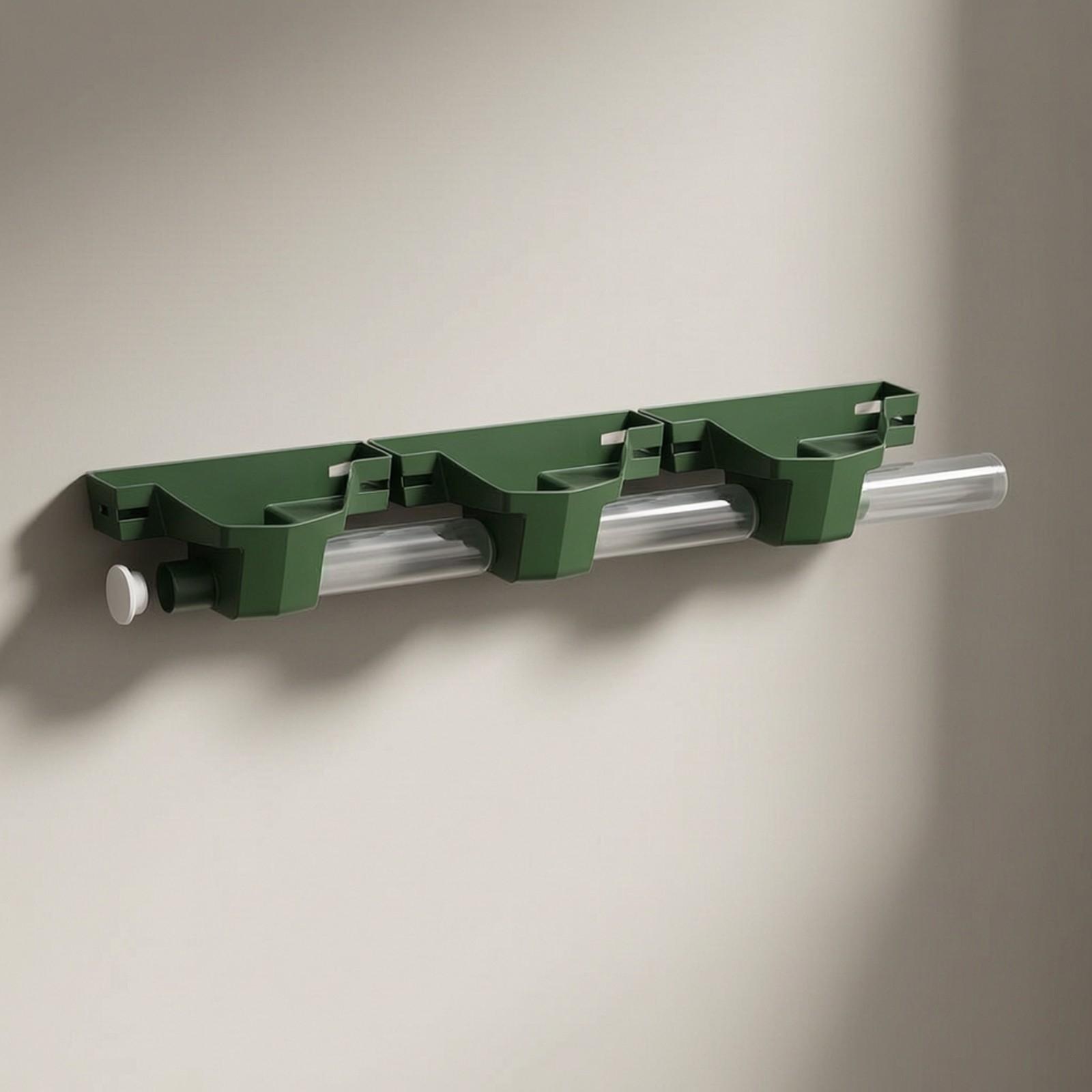 Vertical Planter - Wandpflanzkasten mit Drainagebox und Verbindungsschläuchen für