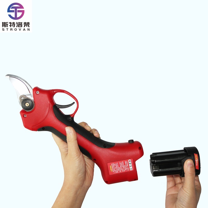 Pruning Shears - 25-40mm Akku-Gartenschere für Obstgarten und Weinberg,