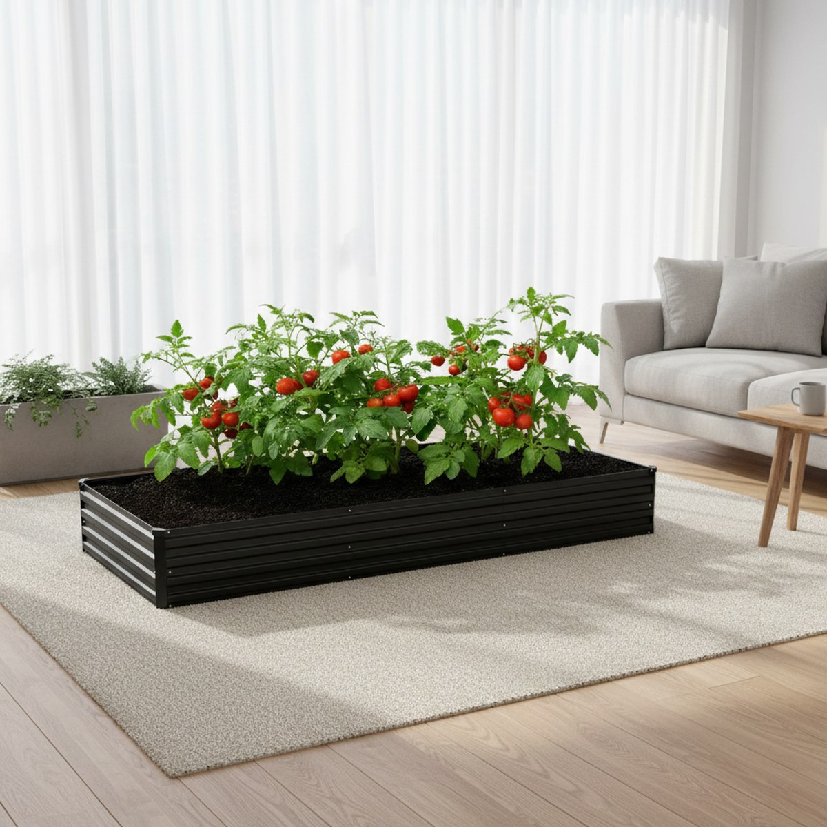 Verzinktes Hochbeet 12x4ft Met – Raised Garden Bed Bewertung und Preis