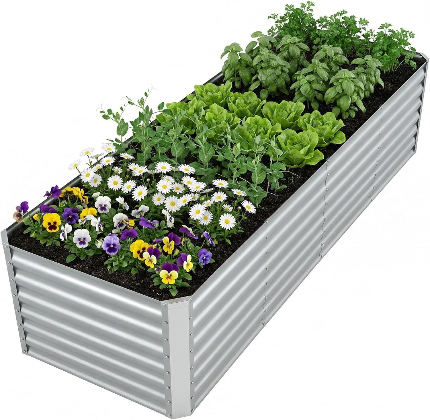 Outdoor Verzinktes Hochbeet fü – Raised Garden Bed Bewertung und Preis