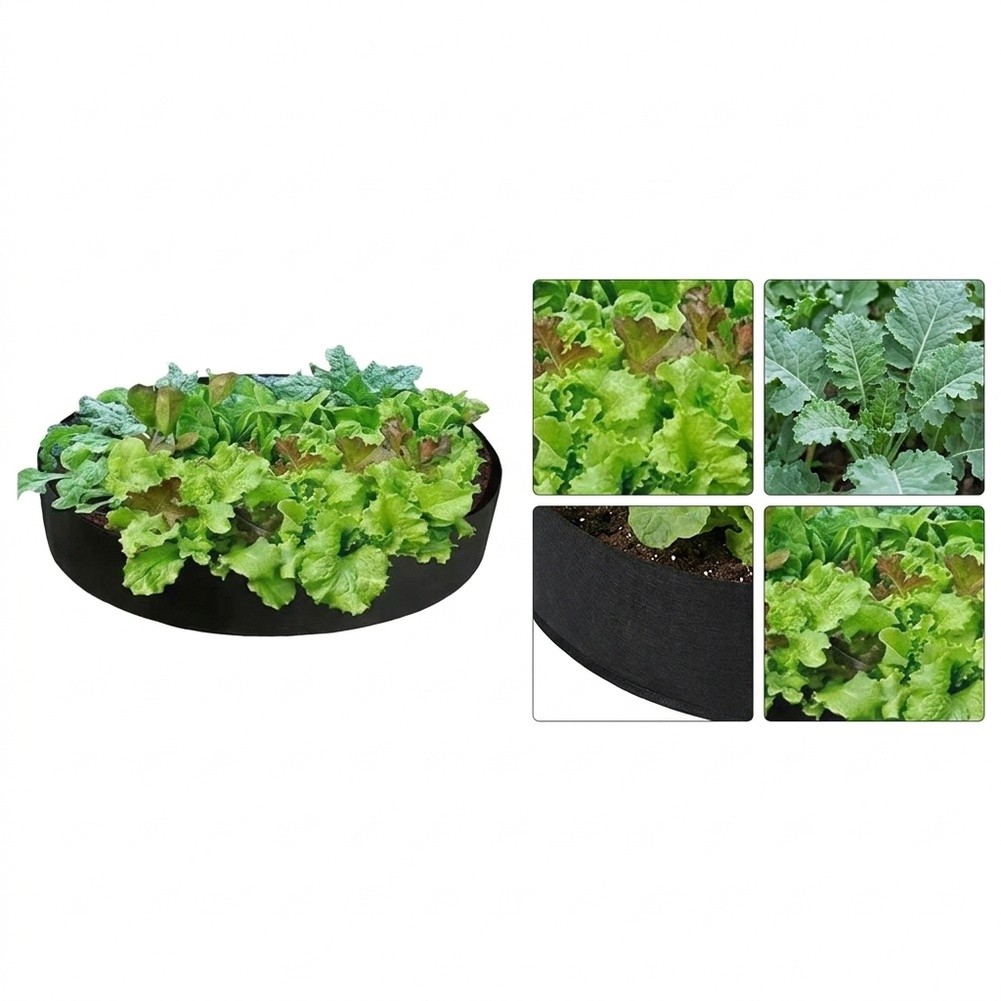Großer, runder Pflanzsack aus  – Grow Bag Bewertung und Preis