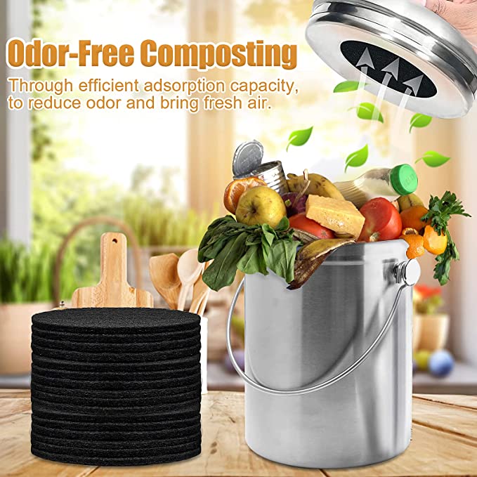 16 Stück Komposteimer-Filter,  – Compost Bin Bewertung und Preis