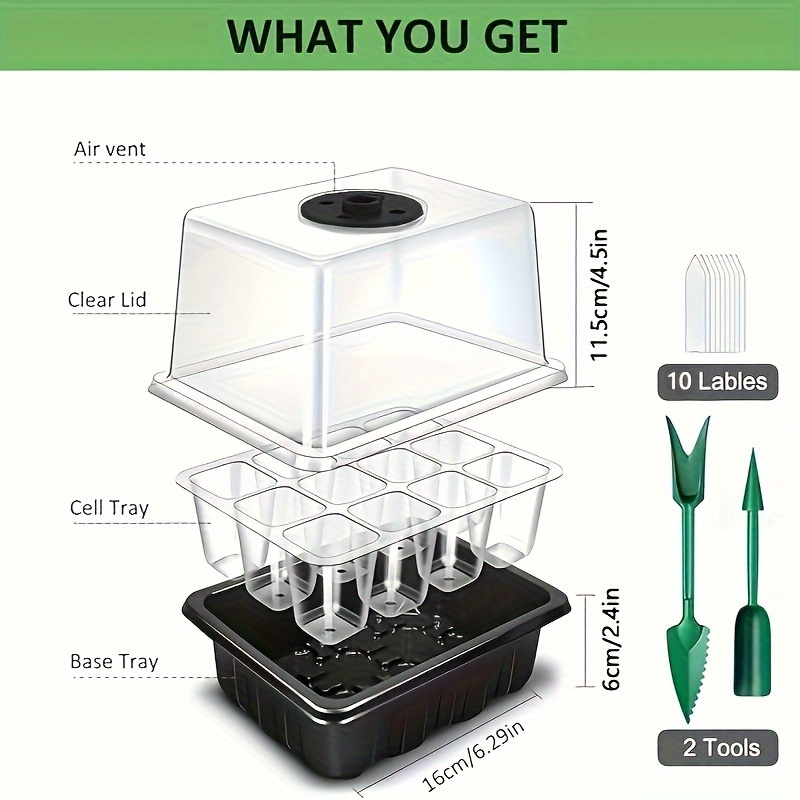 1/2/3er-Pack 12/24/36-Zellen S – Grow Light Led Bewertung und Preis