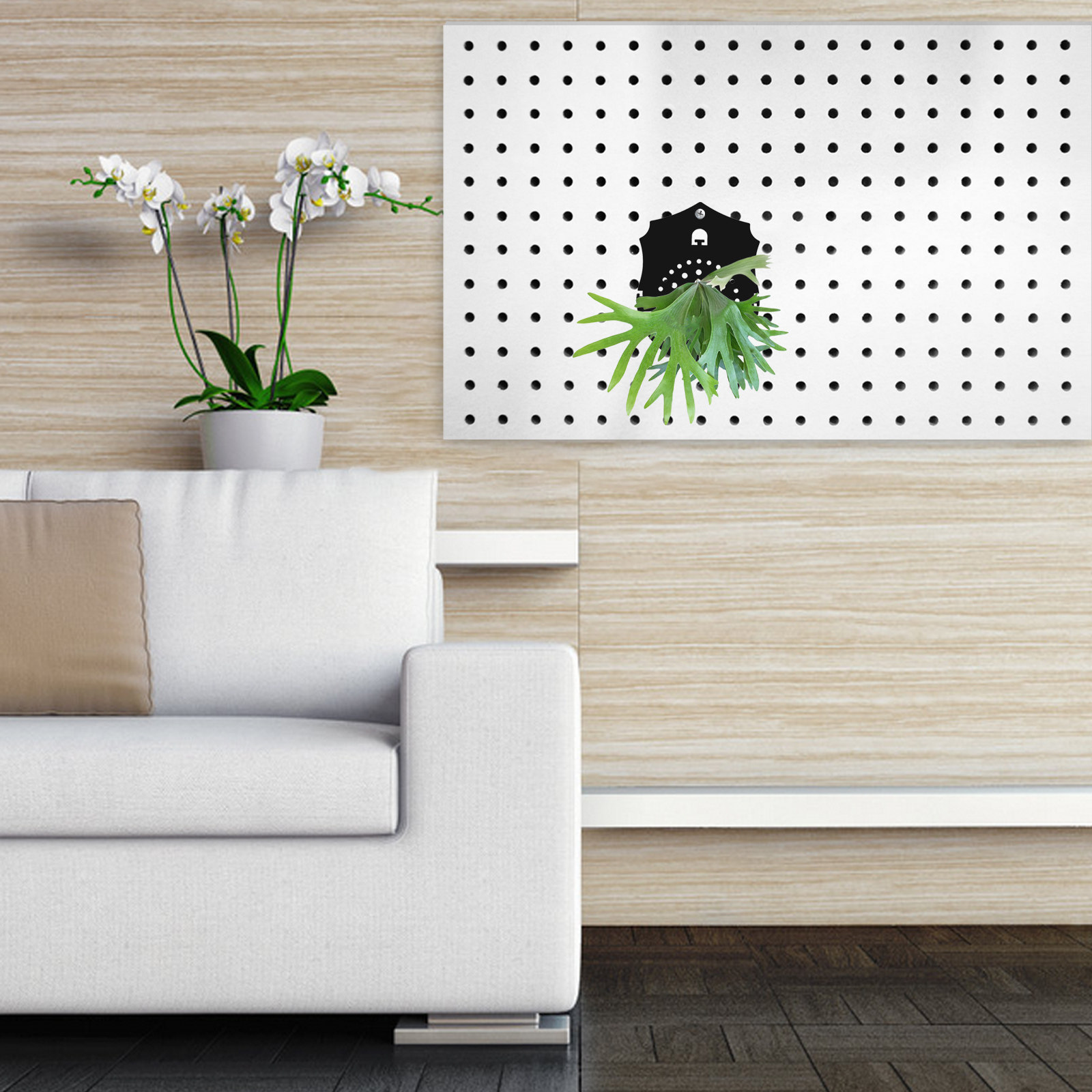 Mattierte Schwarze Acryl-Hirsc – Vertical Planter Bewertung und Preis