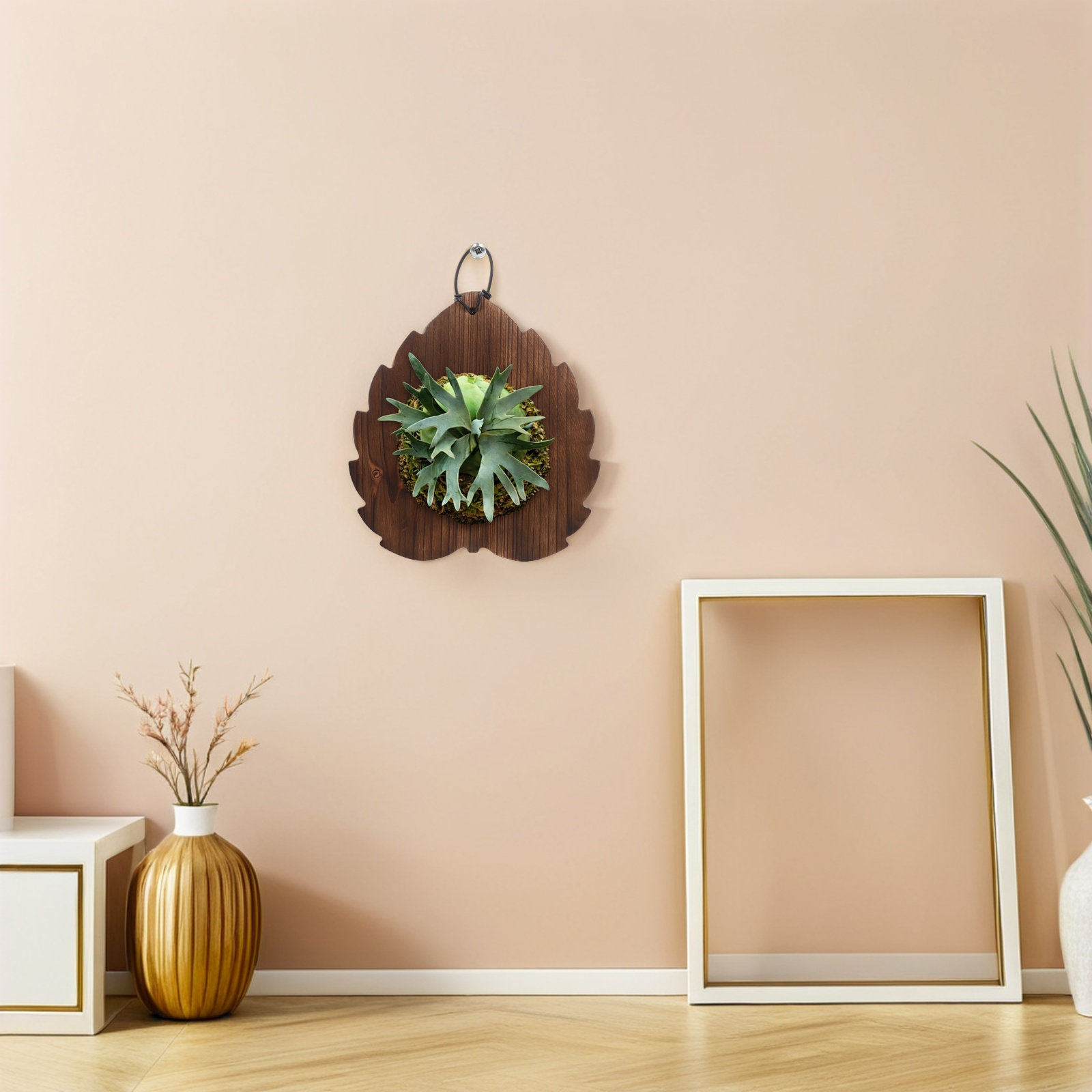 Massivholz-Wandpflanzentafel,  – Vertical Planter Bewertung und Preis
